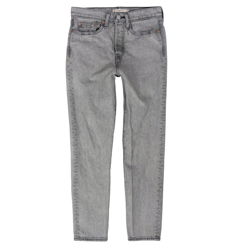 Premium Levis Wedgie Jeans 27 Straight 90s Grunge Dark Cowgirl Indie Sleaze Gray